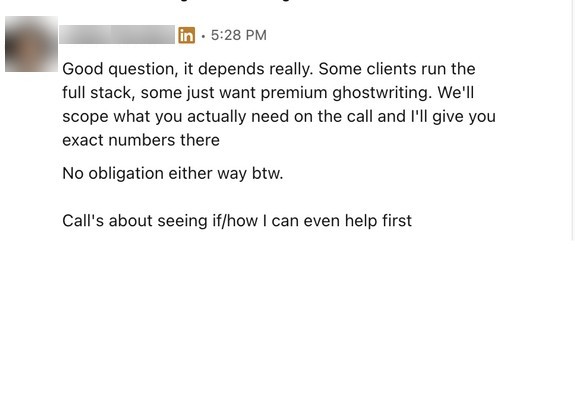 LinkedIn DM thread, part 12 of 12